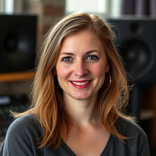 Foto von Sarah Keller, Toningenieurin und Dozentin bei SoundAlpin